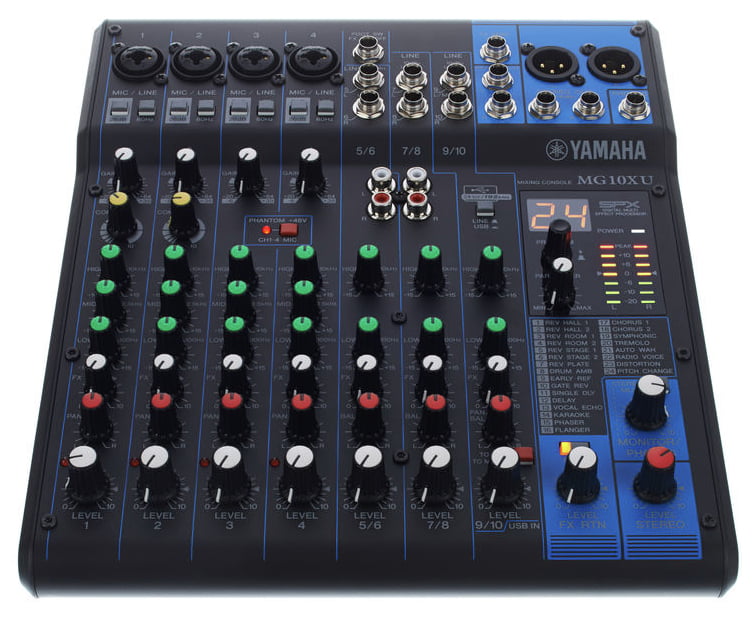Yamaha MG10XU 10-Kanal Mixer mit Effekten