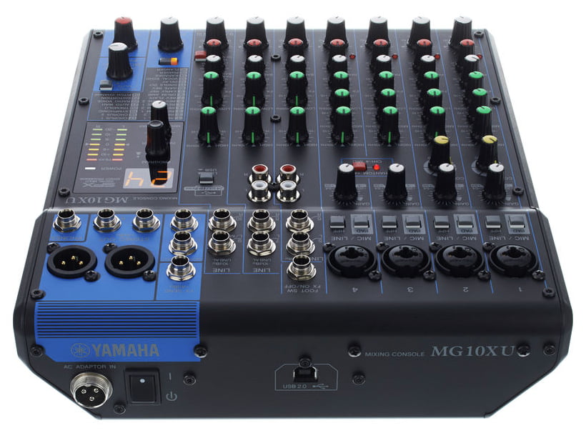 Yamaha MG10XU 10-Kanal Mixer mit Effekten
