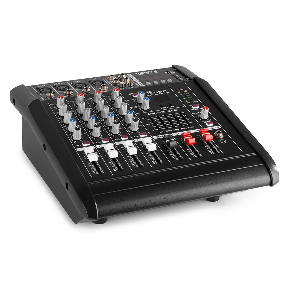 Vonyx AM5A 5-Channel Powered Mixer with BT