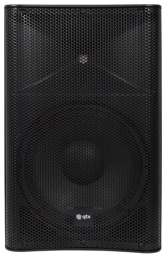 QTX Quest-12A Powerful Active PA cabinet Bluetooth FM tuner Speaker with wheels