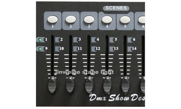 192 Channel DMX Controller Optimized for Moving Head Lights and LED Par Cans