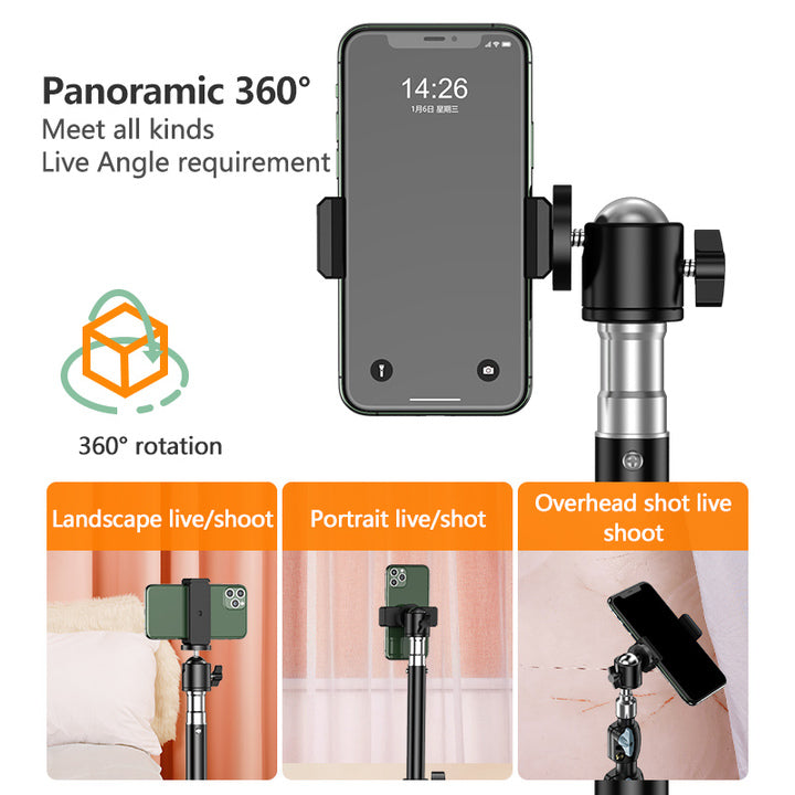 Wholesale 210cm Adjustable Extendable Phone Holder for Mobile Phones for Photography Videography Live Streaming Low Price