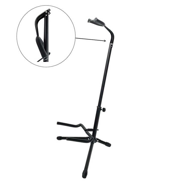 High Grade Portable Acoustic Guitar Stand Factory Direct Sale Folding Design for Viola