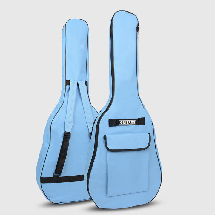Oxford Fabric Acoustic Guitar Bag Soft Case Double Shoulder Straps Padded Guitar Waterproof Bass Guitar Bags Backpack