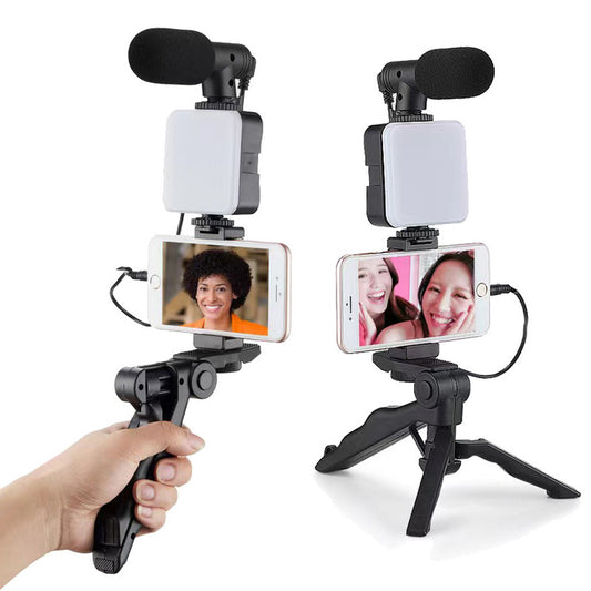 Full-screen Professional LED Video Light 2.4G Remote Control Studio Dimmable Video Light