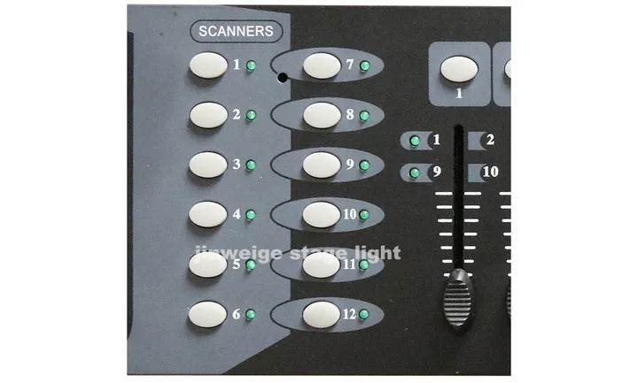 192 Channel DMX Controller Optimized for Moving Head Lights and LED Par Cans