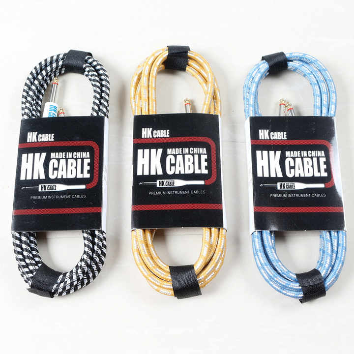 Electric Guitar Cable Wire Cord 3M No Noise Shielded Bass Cable for Guitar Amplifier Accessories Musical Instruments
