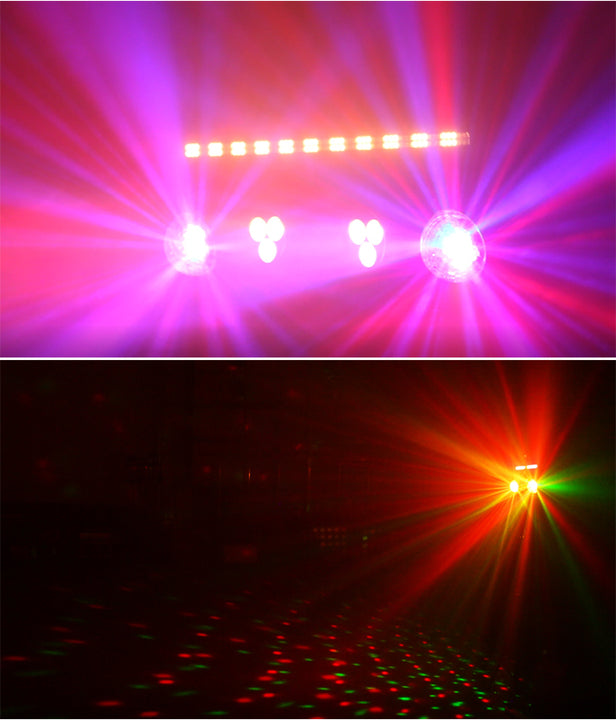 Portable Dj Light Equipment System Party Gig Disco Bar Led Disco Stage Combination Effect Stage Dj Club Laser Show