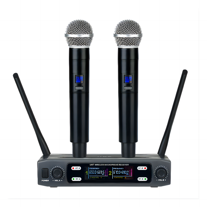 Demao K2 RTS Hot Selling and Cheap UHF Wireless Microphone, Mobile Phone, Barbecue Head Microphone