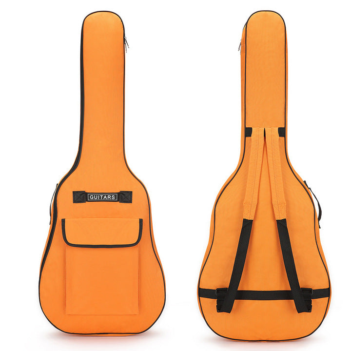 Oxford Fabric Acoustic Guitar Bag Soft Case Double Shoulder Straps Padded Guitar Waterproof Bass Guitar Bags Backpack