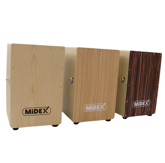 Brand Professional Full-Size Wooden Percussion Cajon Portable Conga Snare Drum with Maple Drum Chamber and Bag for Musical Use