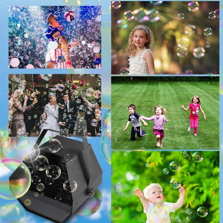 Christmas Party Stage Equipment Air Bubble Removing Machine 4 in 1 Remote Control Water Effect Projector