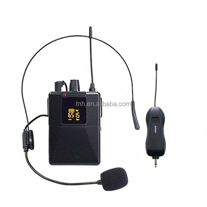 LM-M240 UHF Wireless Microphone System Headset 1MIC Microfono Lavalier Recargable for PA Speaker , Recording, Teaching, Church
