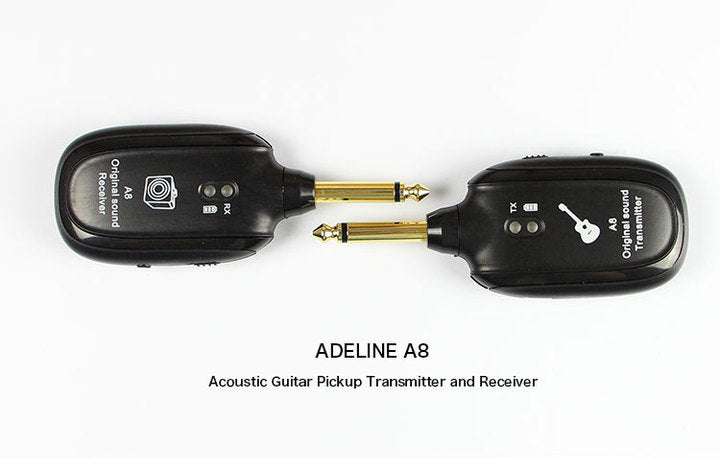 Factory Wholesale A8 Wireless Guitar System Wireless Guitar Transmitter Receiver System