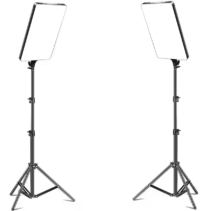 10/16/19/24 Inch LED Video Light With Professional Remote Control Dimmable Panel Lighting Photo Studio Live Photography