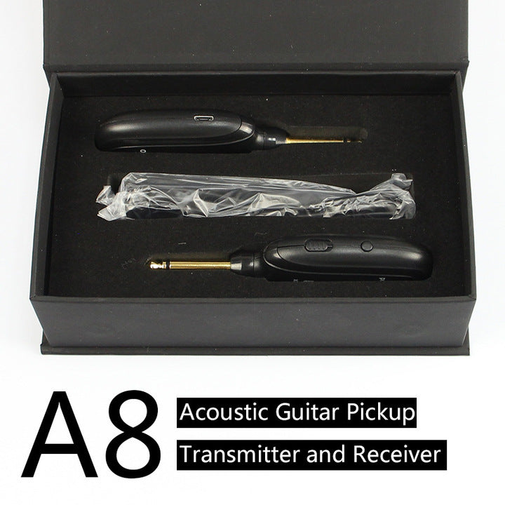 Factory Wholesale A8 Wireless Guitar System Wireless Guitar Transmitter Receiver System