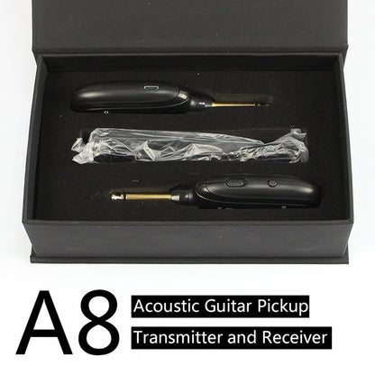 Factory Wholesale A8 Wireless Guitar System Wireless Guitar Transmitter Receiver System