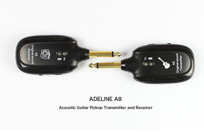 Factory Wholesale A8 Wireless Guitar System Wireless Guitar Transmitter Receiver System